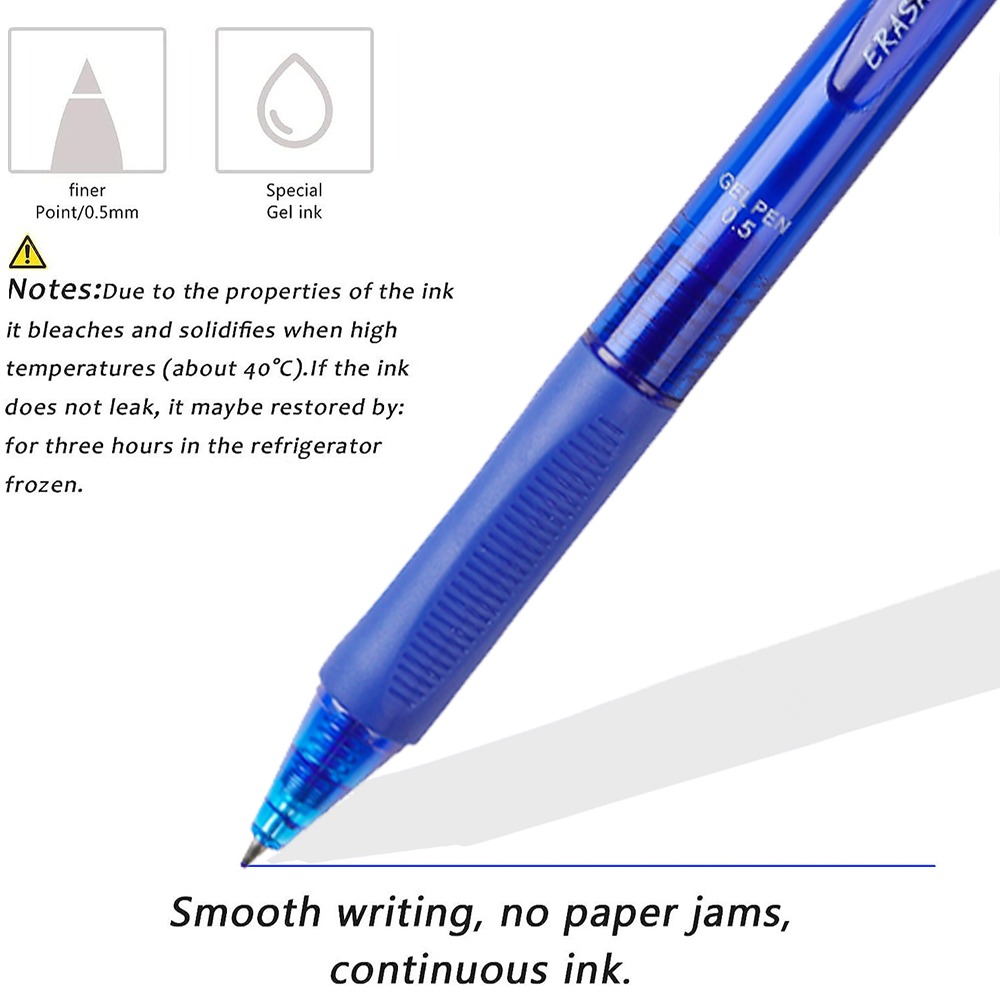 Large Capacity Press Erasable  - Gel Ink Pen Set ulasan dan harga