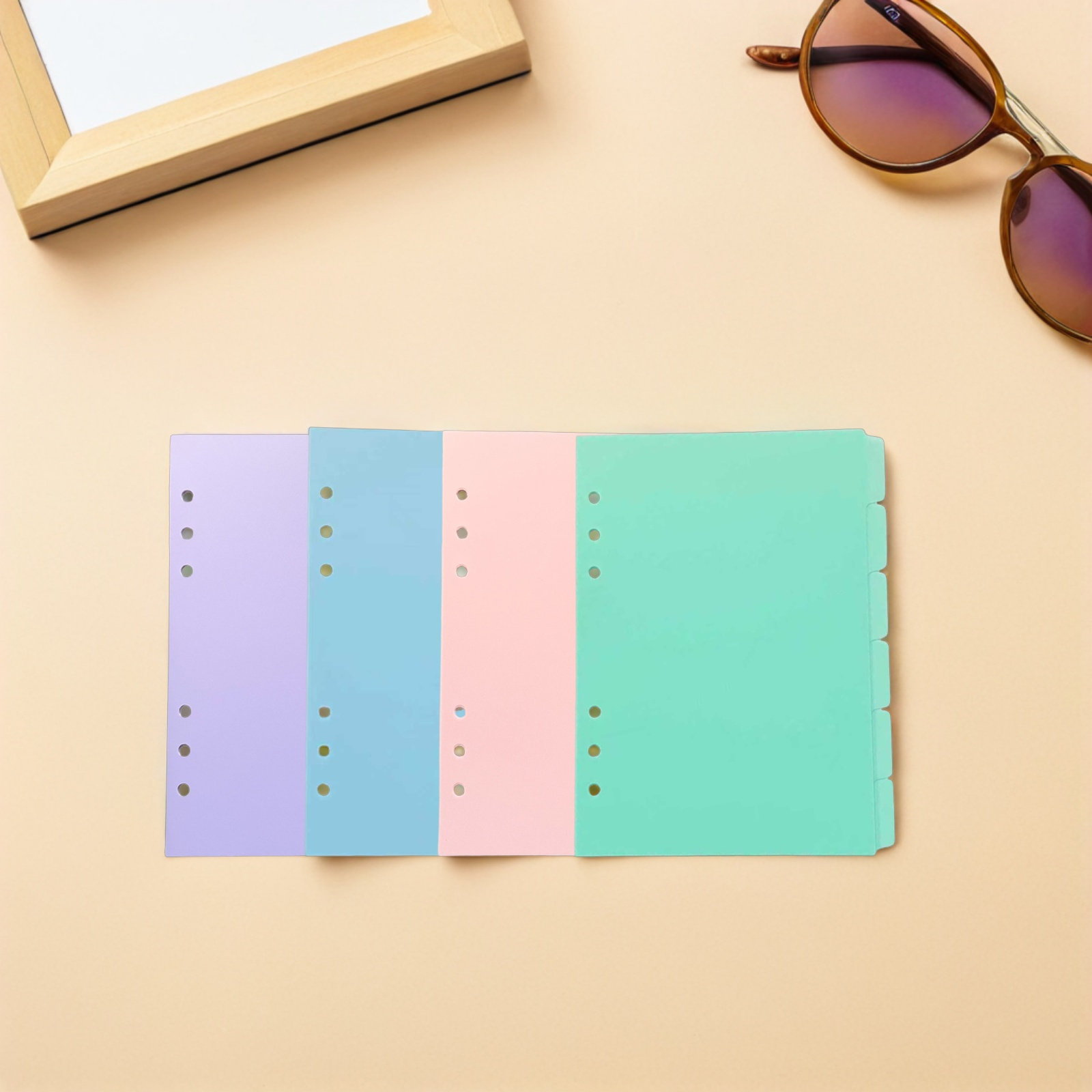 4Sets Plastic Index Divider Fl - Index Tab Divider ulasan dan harga