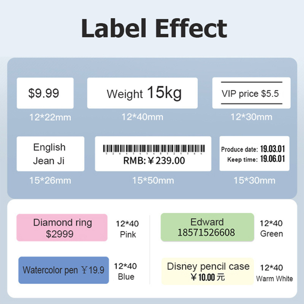 Niimbot D11 D110 D101 Mini The - Label Printer Tape ulasan dan harga