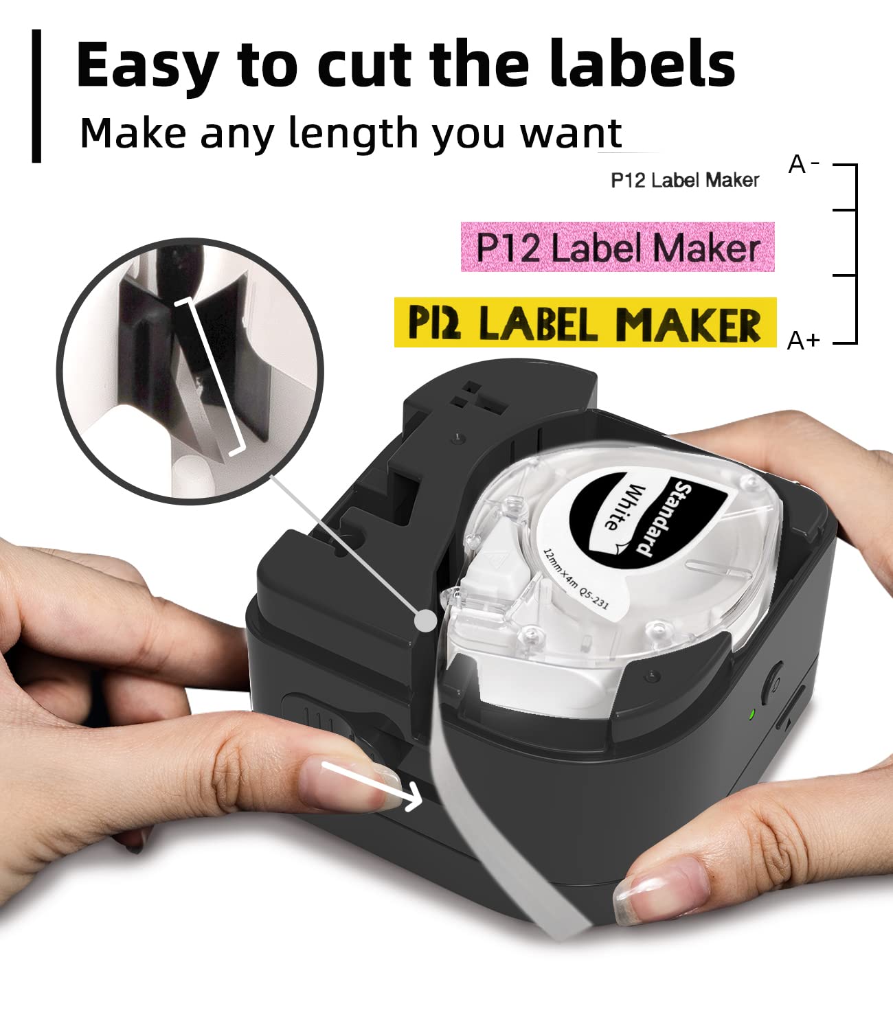Phomemo P12 P12Pro Label Maker - Label Printer Tape ulasan dan harga