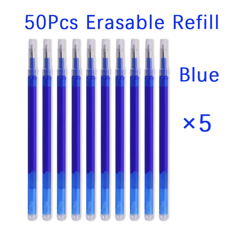 50 Pcs/Set 0.7mm Erasable Pen  - Gel Ink Pen Set ulasan dan harga