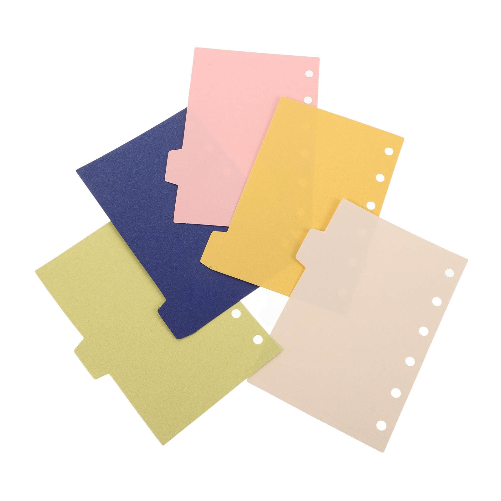 5Pcs Sturdy Paper Dividers wit - Index Tab Divider ulasan dan harga