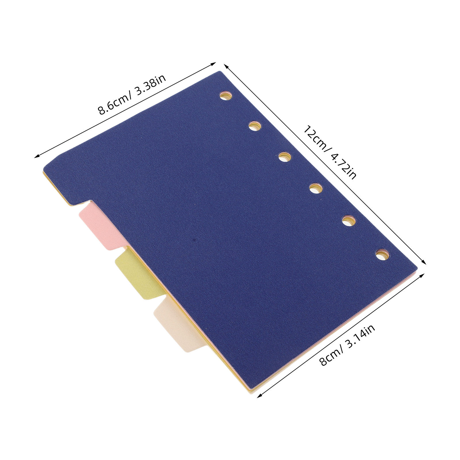 5Pcs Sturdy Paper Dividers wit - Index Tab Divider ulasan dan harga