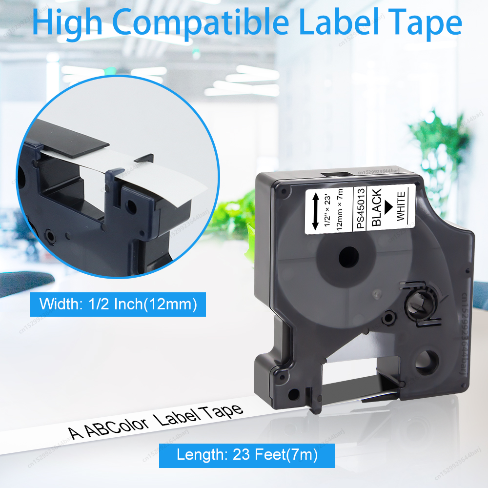 2~10PK Dymo D1 Tape 45013 for  - Label Printer Tape ulasan dan harga