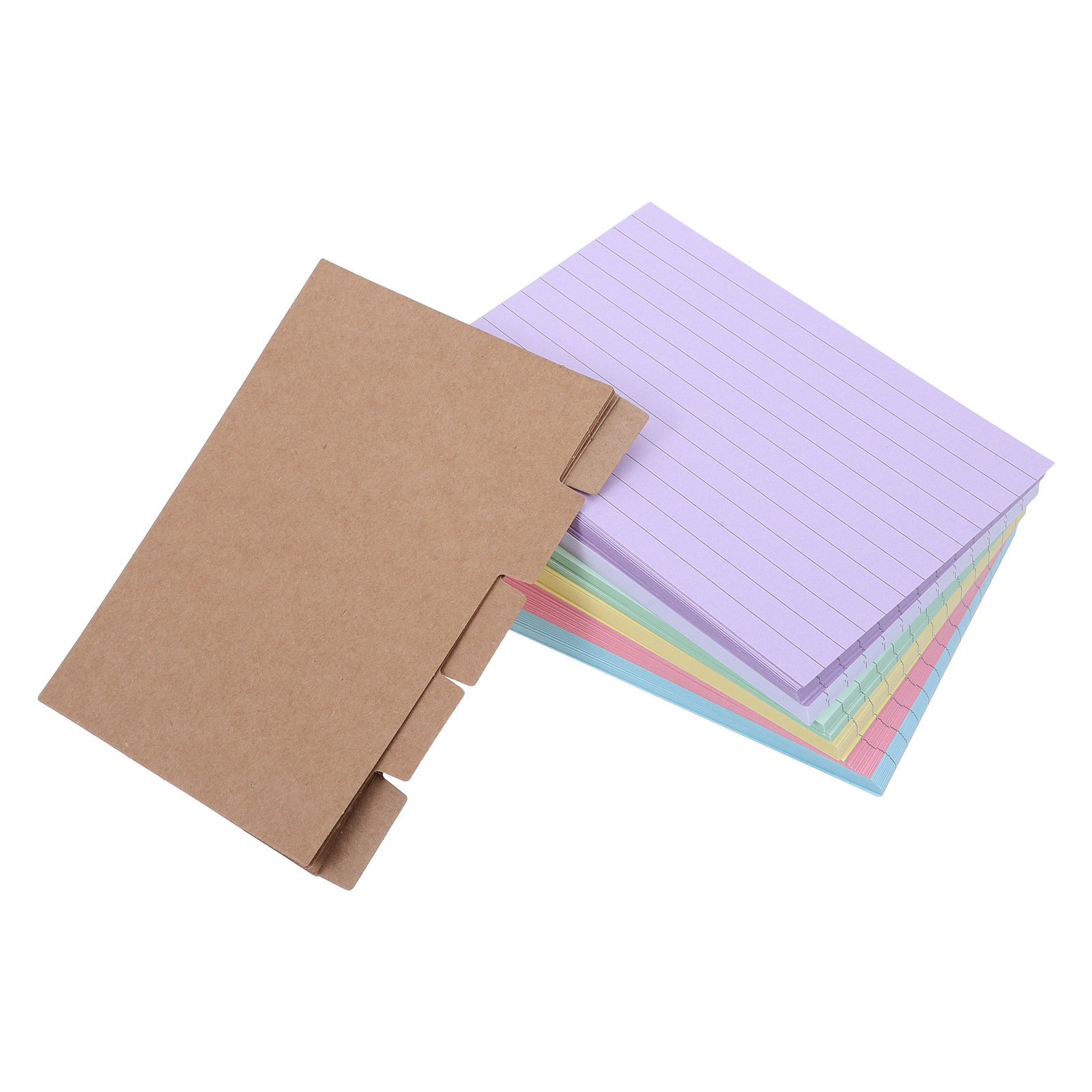 1Set Index Divider Cards Kraft - Index Tab Divider ulasan dan harga