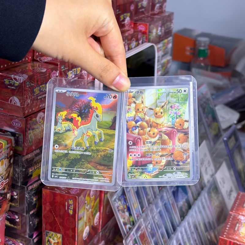 100%Original PKM PTCG Scarlet& - Cardstock Paper Pack ulasan dan harga