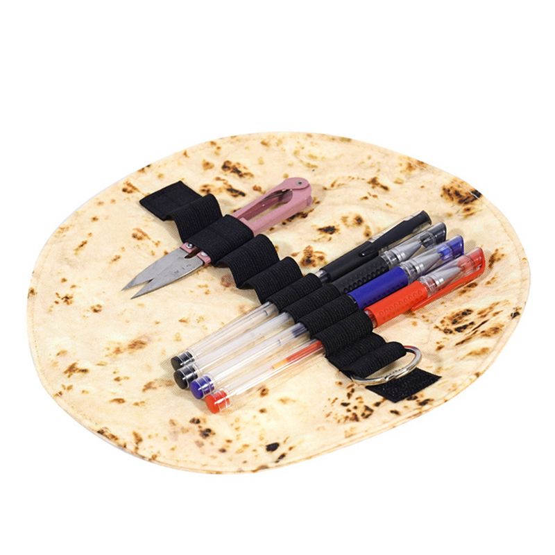 Burrito Pen Pencil Case Statio - Pen Pouch Roll ulasan dan harga