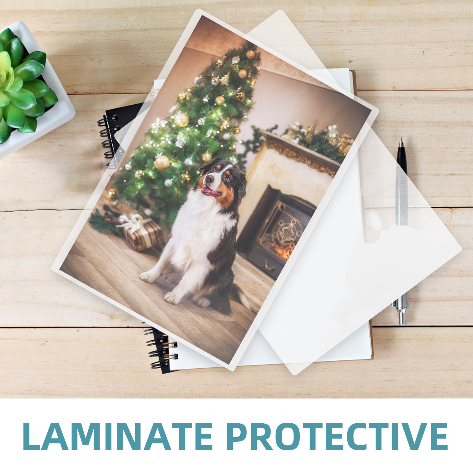 100Pcs Plastic Laminating Film - Document Laminator Pouch ulasan dan harga