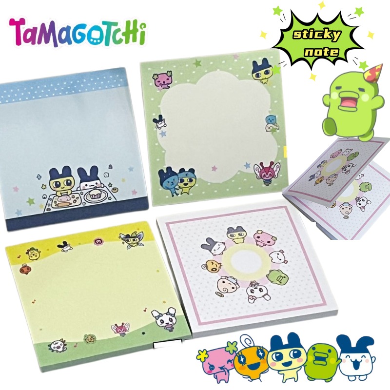 4pcs Tamagotchi Mametchi Memet - Graph Paper Pad ulasan dan harga