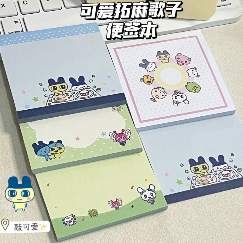 4pcs Tamagotchi Mametchi Memet - Graph Paper Pad ulasan dan harga