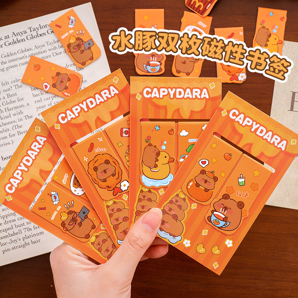 12 Set Magnetic Bookmark Ins C - Bookmark Magnetic Clip ulasan dan harga