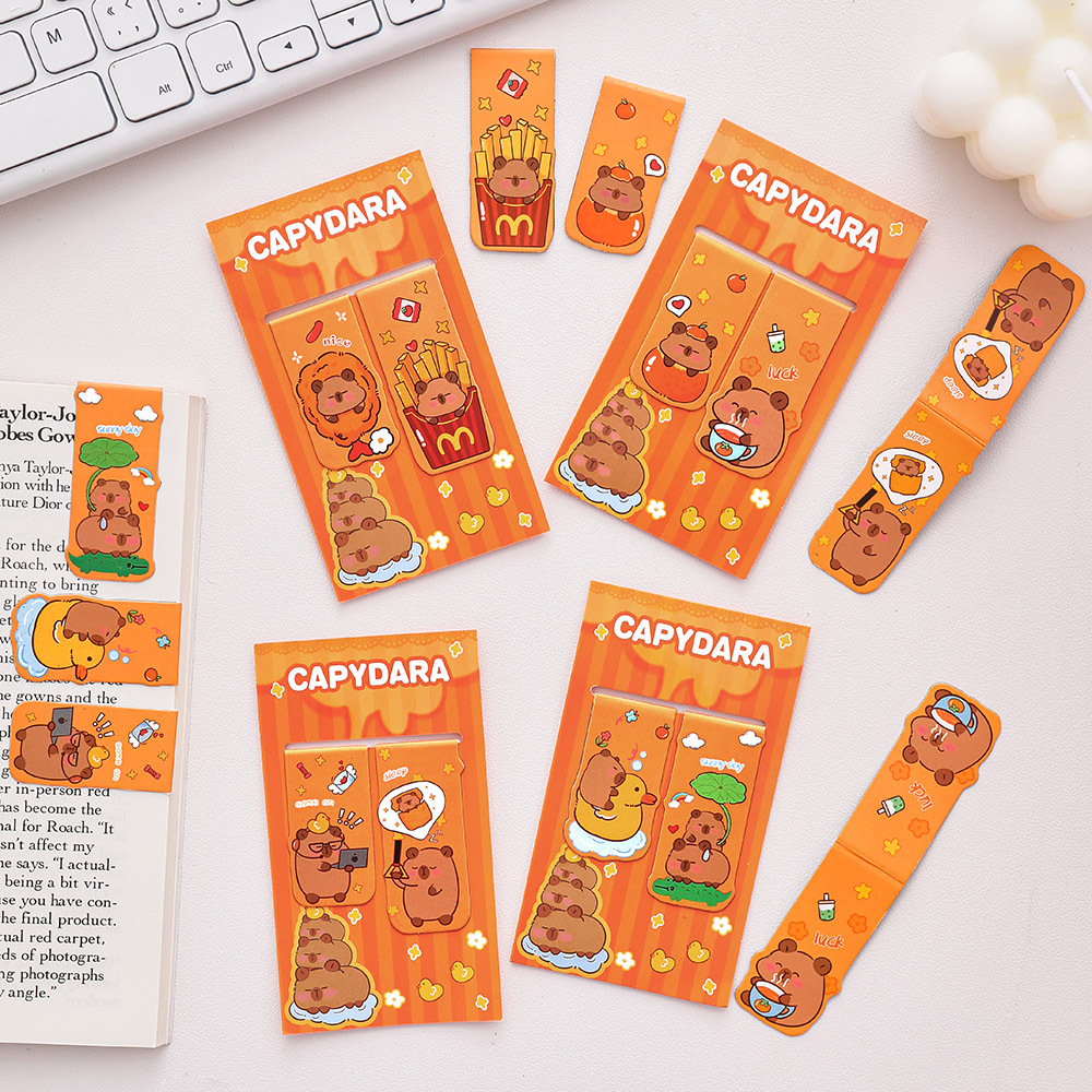 12 Set Magnetic Bookmark Ins C - Bookmark Magnetic Clip ulasan dan harga