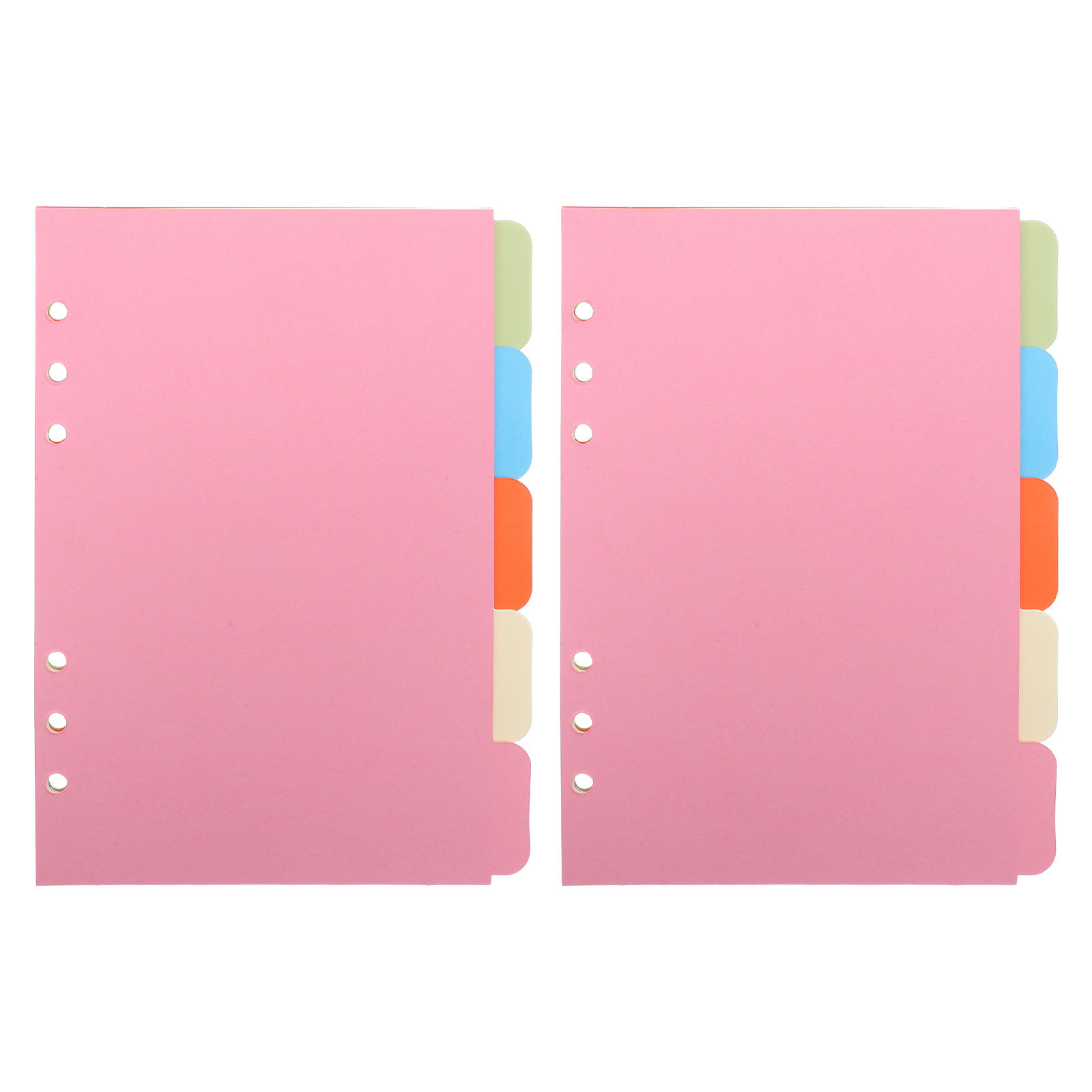 10Pcs Plastic Binder Dividers  - Index Tab Divider ulasan dan harga