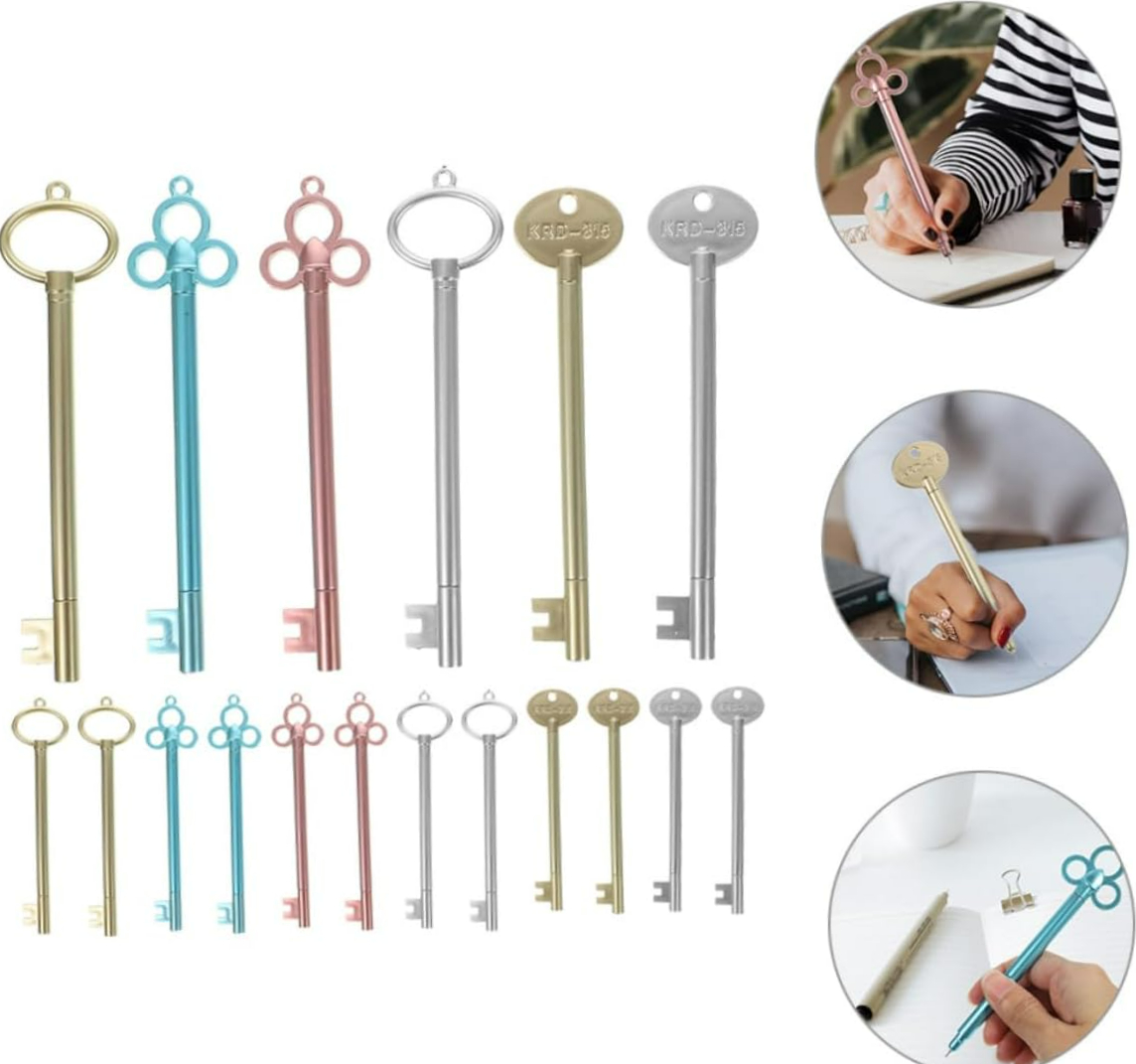 Kawaii Key Gel Pens Sets Writi - Gel Ink Pen Set ulasan dan harga